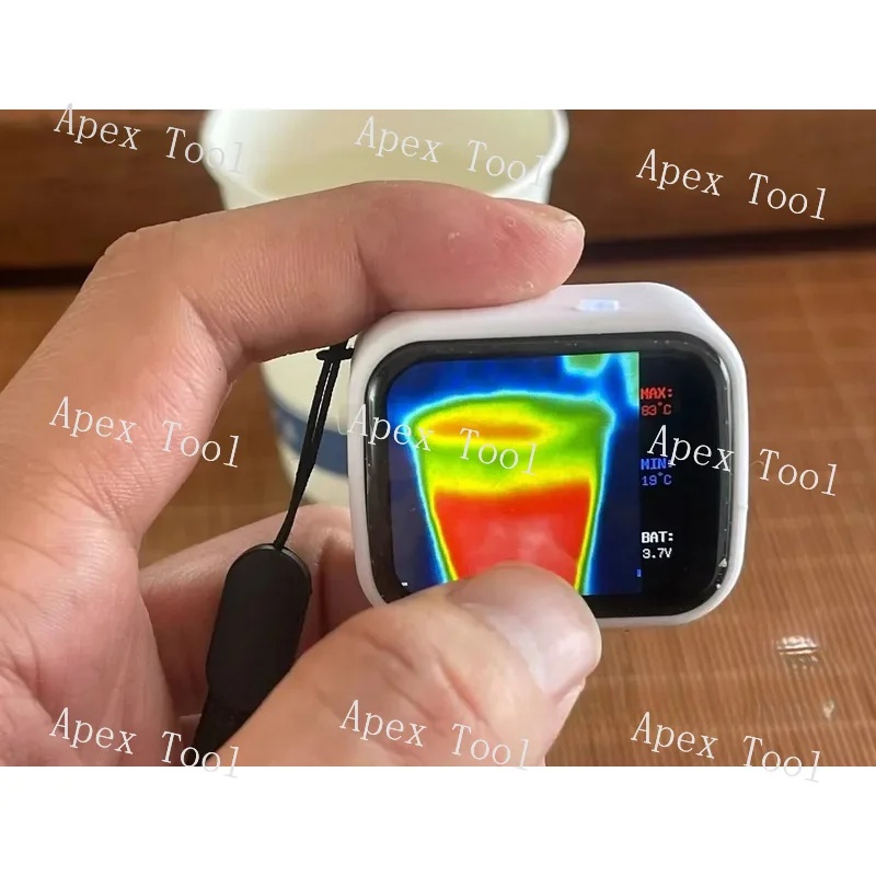 Underfloor Heating Thermal Detector - Dispositivo tascabile con schermo touchscreen da