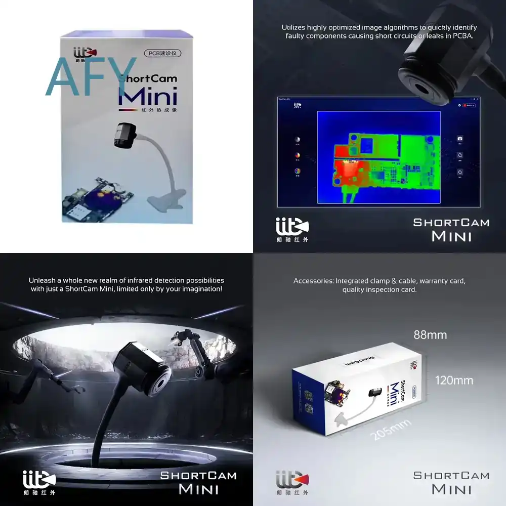 Telecamera Termica a Infraross - Shortcam Thermal Imaging Pcb recensione e prezzo