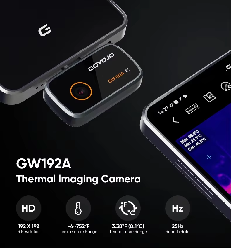 Termocamera a infrarossi GW192 - Nf 521 Thermal Imaging Camera recensione e prezzo